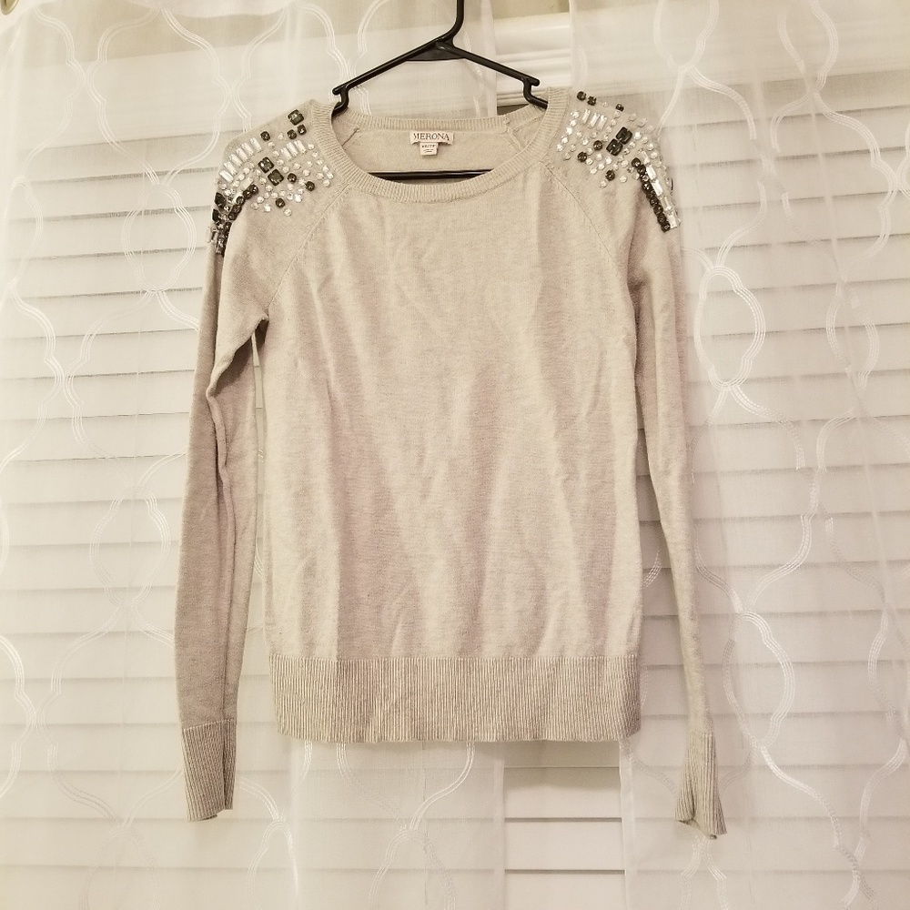 Embellished Sweater